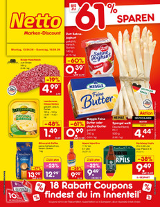 Netto Marken-Discount Prospekt - Angebote ab 13.04.
