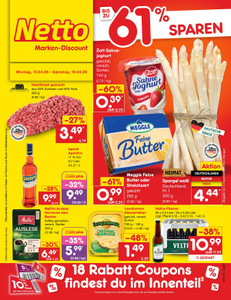Netto Marken-Discount Prospekt - Angebote ab 13.04. - Seite 1