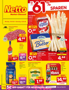 Netto Marken-Discount Prospekt - Angebote ab 13.04.