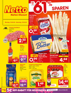 Netto Marken-Discount Prospekt - Angebote ab 13.04.