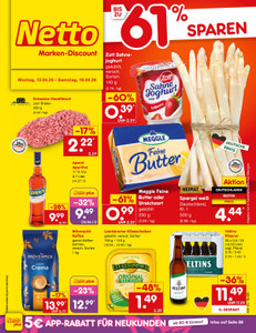 Netto Marken-Discount Prospekt - Angebote ab 13.04.
