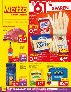 Netto Marken-Discount Prospekt - Angebote ab 13.04. - Seite 1