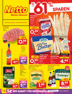 Netto Marken-Discount Prospekt - Angebote ab 13.04.
