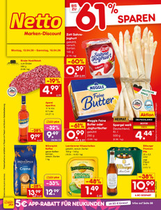 Netto Marken-Discount Prospekt - Angebote ab 13.04.
