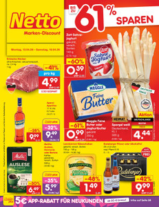 Netto Marken-Discount Prospekt - Angebote ab 13.04. - Seite 1