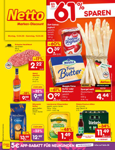 Netto Marken-Discount Prospekt - Angebote ab 13.04.