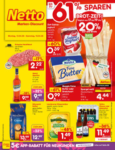 Netto Marken-Discount Prospekt - Angebote ab 13.04. - Seite 1