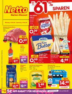 Netto Marken-Discount Prospekt - Angebote ab 13.04. - Seite 1