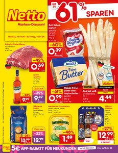 Netto Marken-Discount Prospekt - Angebote ab 13.04. - Seite 1