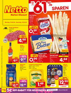 Netto Marken-Discount Prospekt - Angebote ab 13.04.