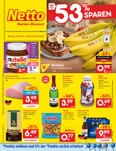 Netto Marken-Discount Prospekt - Angebote ab 20.04.