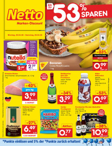 Netto Marken-Discount Prospekt - Angebote ab 20.04. - Seite 1