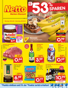 Netto Marken-Discount Prospekt - Angebote ab 20.04. - Seite 1
