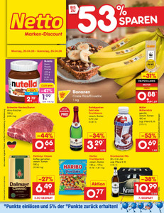 Netto Marken-Discount Prospekt - Angebote ab 20.04.