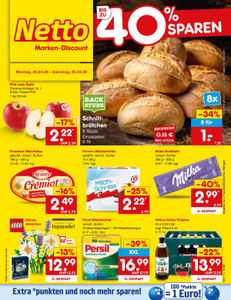 Netto Marken-Discount Prospekt - Angebote ab 20.04.