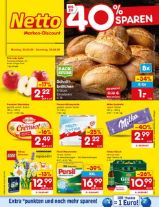 Netto Marken-Discount Prospekt - Angebote ab 20.04. - Seite 1