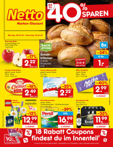 Netto Marken-Discount Prospekt - Angebote ab 20.04.