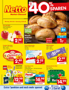 Netto Marken-Discount Prospekt - Angebote ab 20.04. - Seite 1