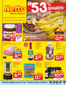 Netto Marken-Discount Prospekt - Angebote ab 20.04.