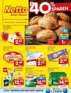 Netto Marken-Discount Prospekt - Angebote ab 20.04.