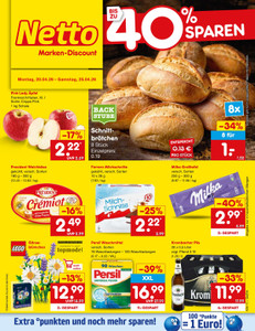 Netto Marken-Discount Prospekt - Angebote ab 20.04.