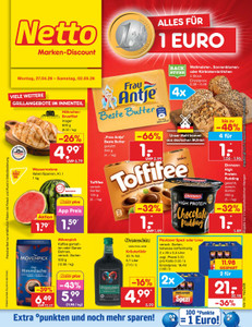 Netto Marken-Discount Prospekt - Angebote ab 27.04.