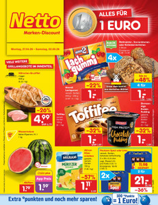 Netto Marken-Discount Prospekt - Angebote ab 27.04.