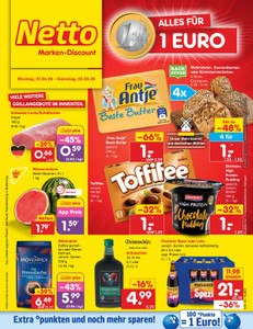 Netto Marken-Discount Prospekt - Angebote ab 27.04.