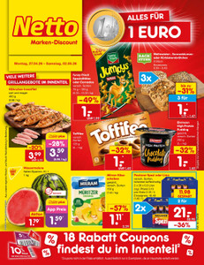 Netto Marken-Discount Prospekt - Angebote ab 27.04.