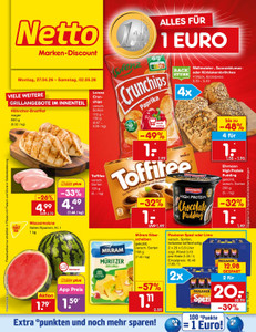 Netto Marken-Discount Prospekt - Angebote ab 27.04.