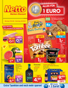 Netto Marken-Discount Prospekt - Angebote ab 27.04.