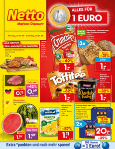 Netto Marken-Discount Prospekt - Angebote ab 27.04. - Seite 1