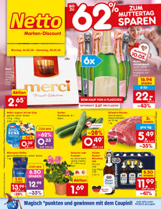 Netto Marken-Discount Prospekt - Angebote ab 04.05. - Seite 1