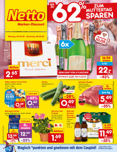 Netto Marken-Discount Prospekt - Angebote ab 04.05. - Seite 1