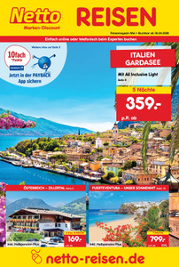 Netto Marken-Discount Prospekt - Reise-Angebote Mai 2026