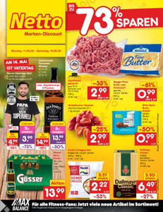 Netto Marken-Discount Prospekt - Angebote ab 11.05.