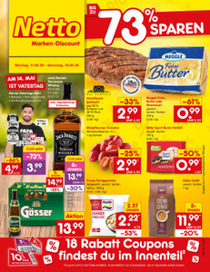 Netto Marken-Discount Prospekt - Angebote ab 11.05. - Seite 1