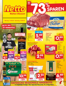 Netto Marken-Discount Prospekt - Angebote ab 11.05.