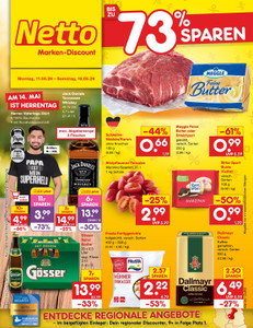Netto Marken-Discount Prospekt - Angebote ab 11.05.
