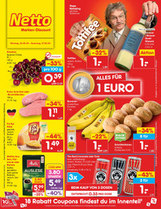 Netto Marken-Discount Prospekt - Angebote ab 22.06.