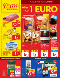 Netto Marken-Discount Prospekt - Angebote ab 27.07.