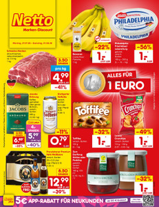 Netto Marken-Discount Prospekt - Angebote ab 27.07.