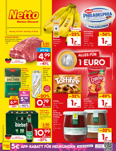 Netto Marken-Discount Prospekt - Angebote ab 27.07. - Seite 1