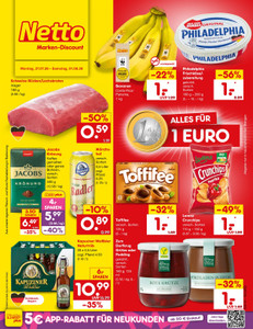 Netto Marken-Discount Prospekt - Angebote ab 27.07.
