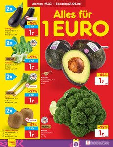 Netto Marken-Discount Prospekt - Angebote ab 27.07.