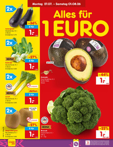 Netto Marken-Discount Prospekt - Angebote ab 27.07.