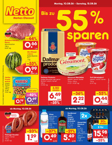 Netto Marken-Discount Prospekt - Angebote ab 10.08.