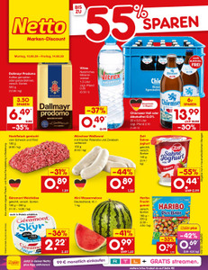 Netto Marken-Discount Prospekt - Angebote ab 10.08. - Seite 1