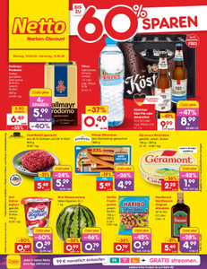 Netto Marken-Discount Prospekt - Angebote ab 10.08. - Seite 1