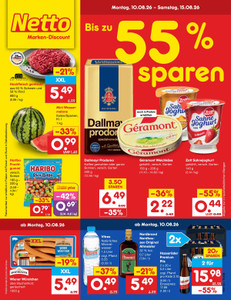 Netto Marken-Discount Prospekt - Angebote ab 10.08.